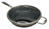 HexClad Hybrid Nonstick Cooking Wok 12