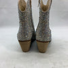 Betsey Johnson Women’s Emory Rhinestone Ankle Side Zipper Bootie SB-DIVA 8.5W