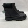 Zodiac Women's Soren Combat Ankle Boot Size 7.5 Black Leather H8103L1001 Block