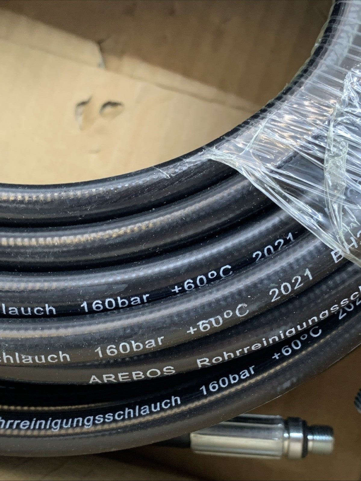 AREBOS ROHRREININGUNGSCHLAUCH 160 Bar 2021 BH202103292 Sewer Jetter Kit 100’