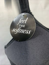 Bali Comfort Revolution Bra Wireless Smoothing Shaping No-slip Strap 36B Black