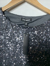 Steve madden Sparkle Dress Long Sleeve Evening Party Cocktail Glamour Size 10