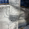 Levi's 501 Denim High Waist Cut Off Jeans Shorts Size 24 Athens Medium Wash Blue