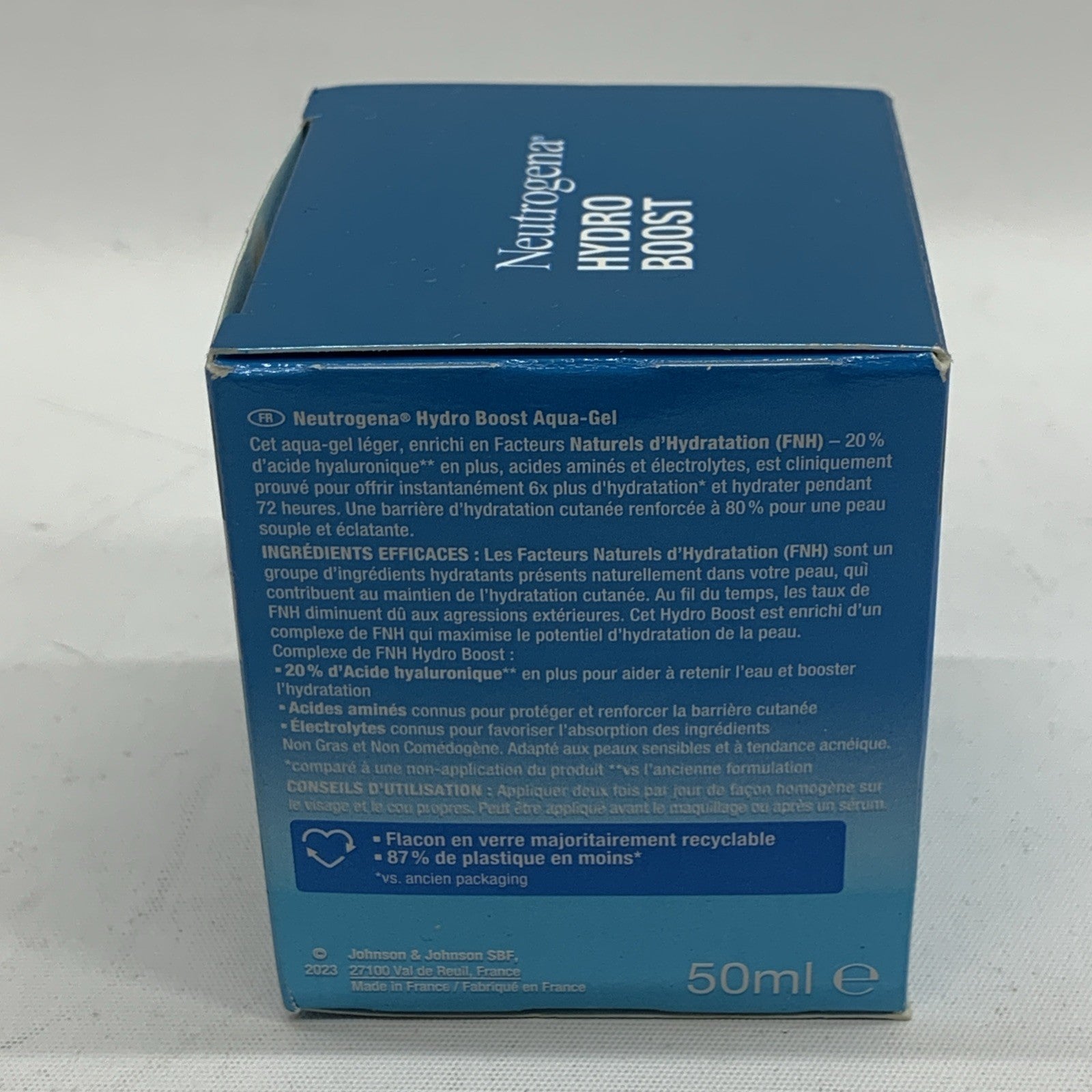 Neutrogena HydroBoost Hyaluronic Acid Hydrating Water Gel for Dry Skin Lot of 3