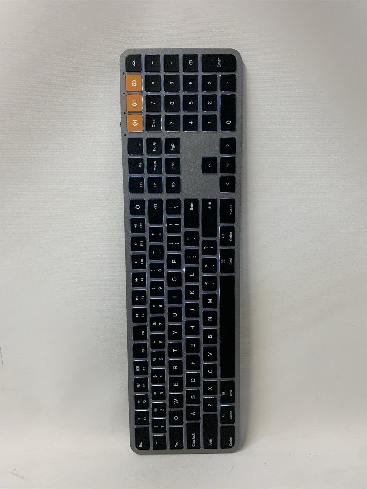 ProtoArc Backlit Bluetooth Keyboard and Mouse for Mac KM100-A Full Size Wireless