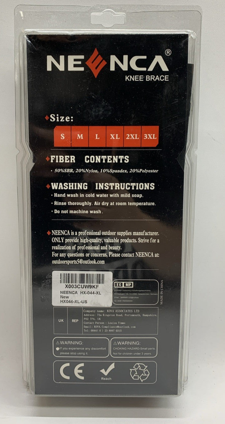 NEENCA Knee Brace Support Pad Protector Sports Running Basketball HX-044 XL