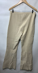 Theory Women's Flare Long Dress Pant Compact Crepe Formal Business Classic Sz L