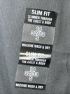 Calvin Klein Men's Slim Fit Non-Iron Herringbone Dress Shirt - Size 14, 32/33, S