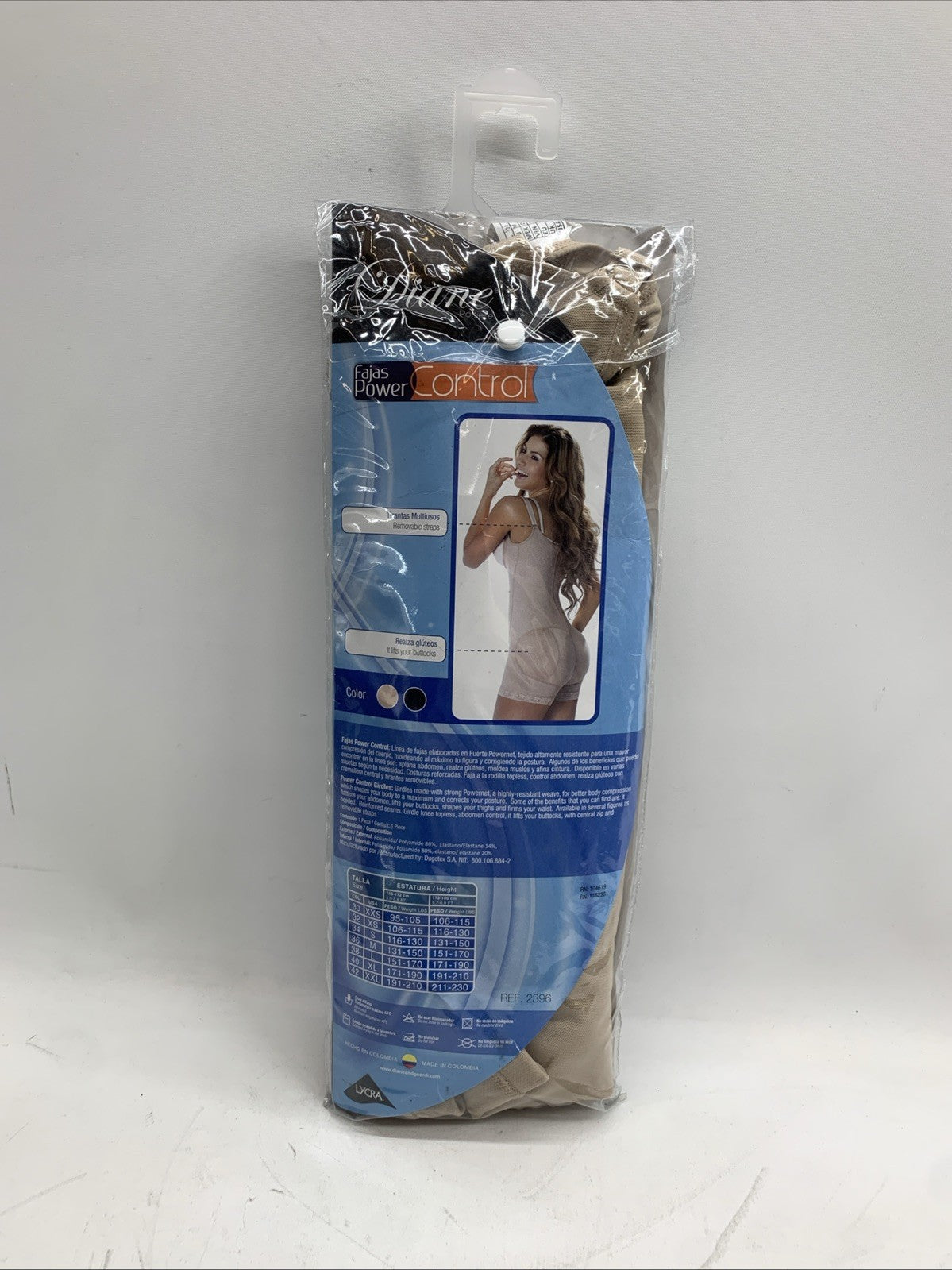 Diane Poitiere 2396 Postpartum High Compression Shapewear Girdle Size Small
