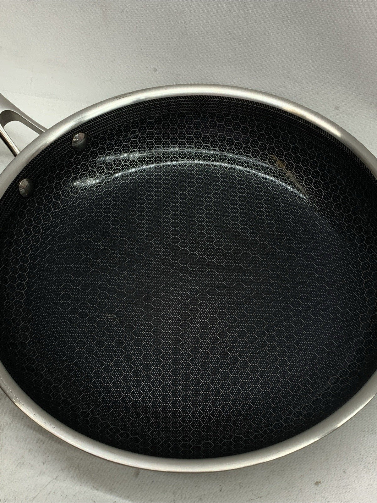 HexClad 7-Piece Cookware Fry Pan Set 8”  10”  12” Inch W/ Lids & 12” Wok - USED