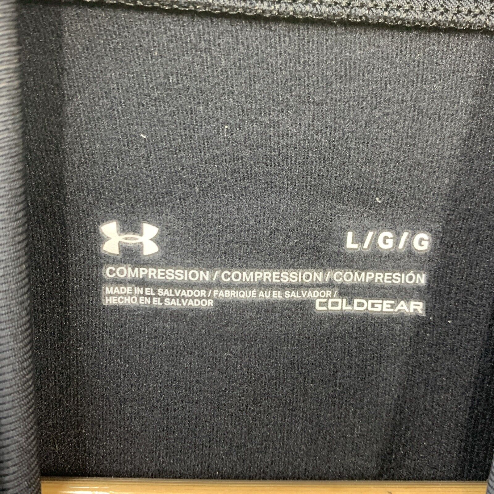 Man's Shirts & Tops Under Armour ColdGear Armour Compression Mock Size L Black