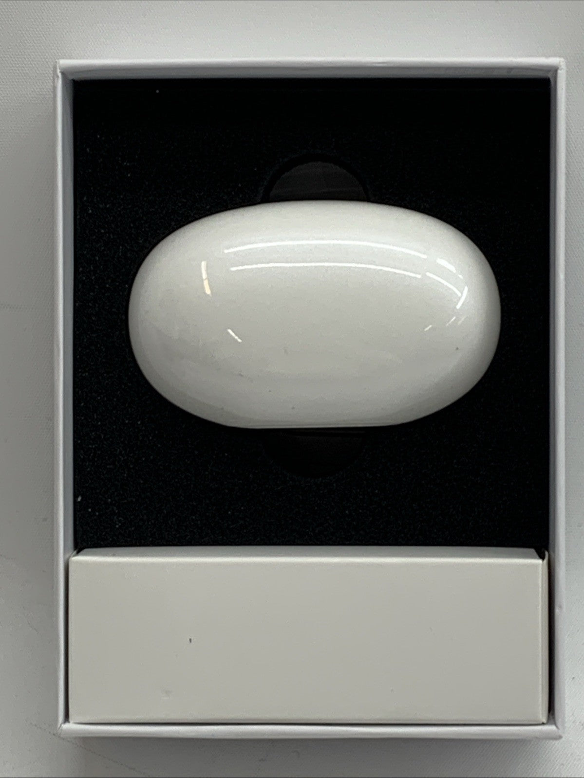 Open Ear Clip On Headphones Bluetooth 5.3 Wireless Earbuds YYK-S19 4HD Mic White