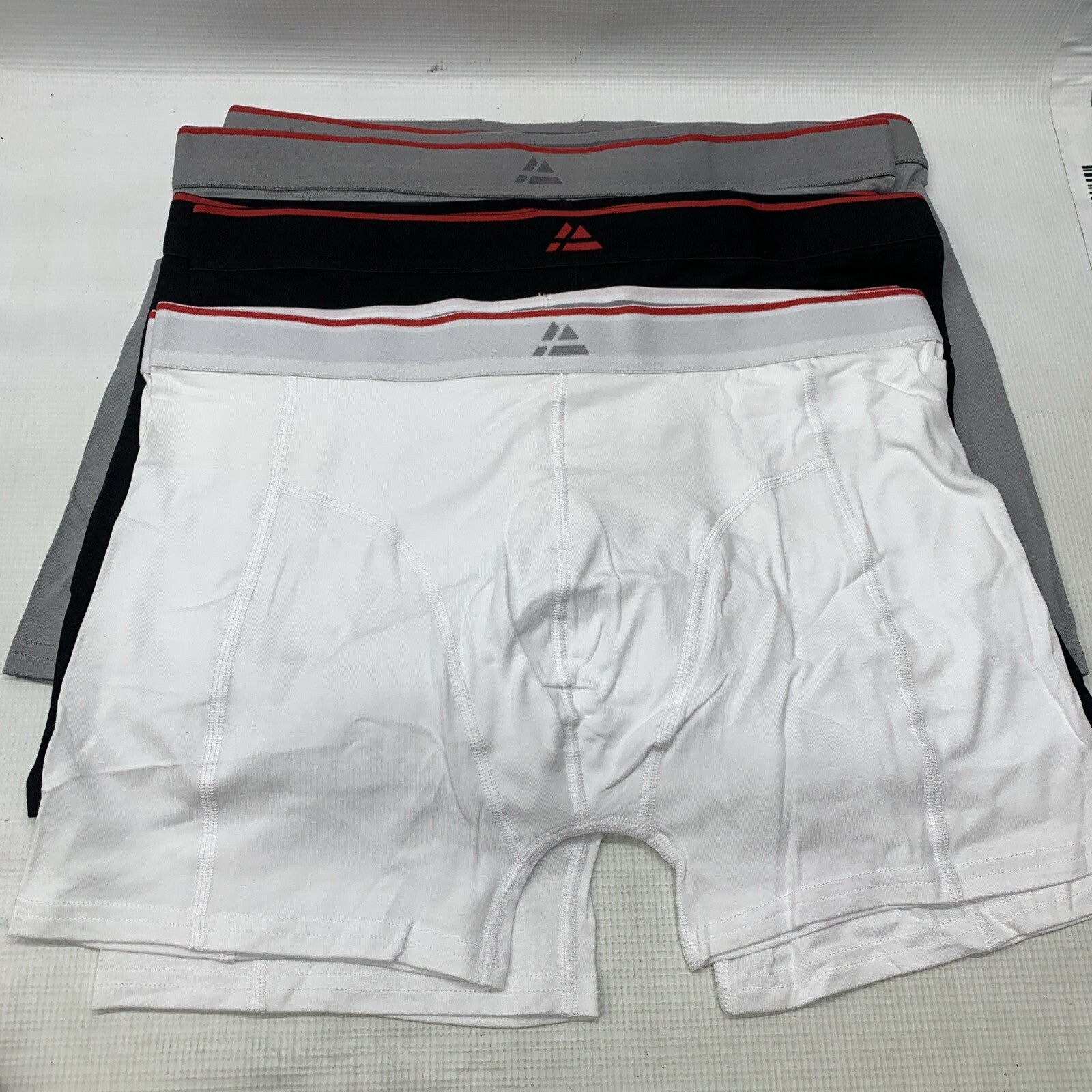 Danish Endurance Classic Trunks Men's Black/Gray/White Size Medium - 6 Pack