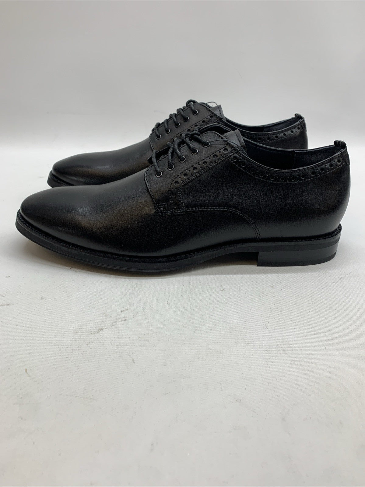 Cole Haan Men's Go-To Classic Plain Toe Oxford Size 9M Black Lace-up C30627