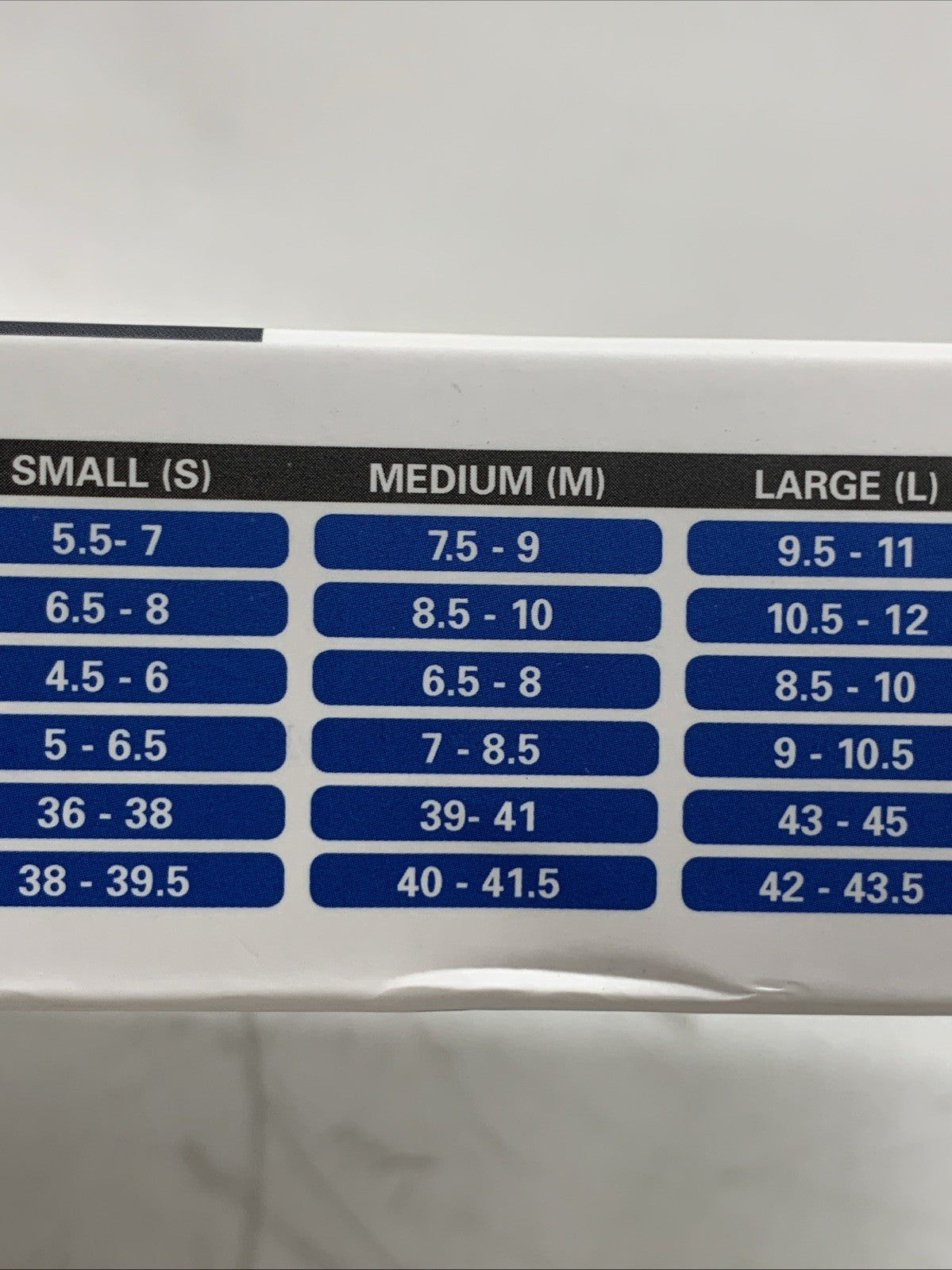 Vasyli Custom 3/4 Orthotic Heat Moldable Blue Mid Intensity Medium 71RB08 1 Pair