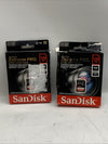 SanDisk Extreme PRO 128GB UHS-I U3 SDXC 200MB/s 4K Mem Card SDSDXXD-128G Lot Of2