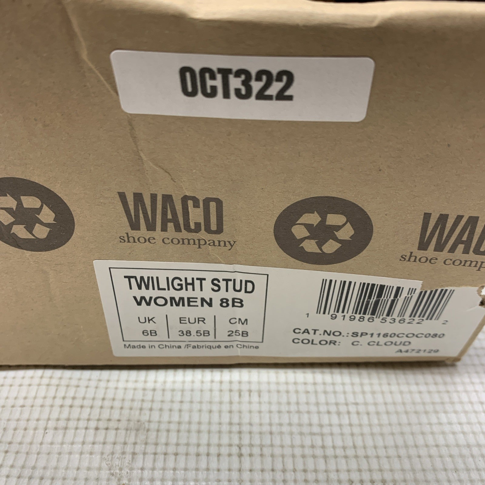 Spenco Women's Twilight Stud Slide Sandal Slip On Size 8B Coral Cloud Open Toe