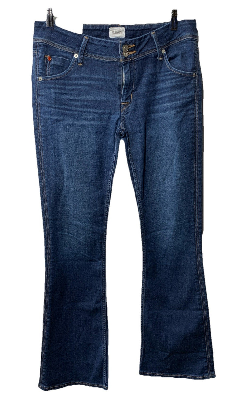 Hudson Beth Mid-rise Obsess Baby Boot Jean Women's Long Pants Size w/Pockets 28