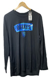 adidas Men's San Jose Earthquakes MLS Long Sleeve T-Shirt Black Long Sleeve XL