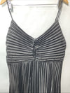Petal & Pup Naira Pleated Maxi Dress Sleeveless V-neck Evening Wedding Black 16