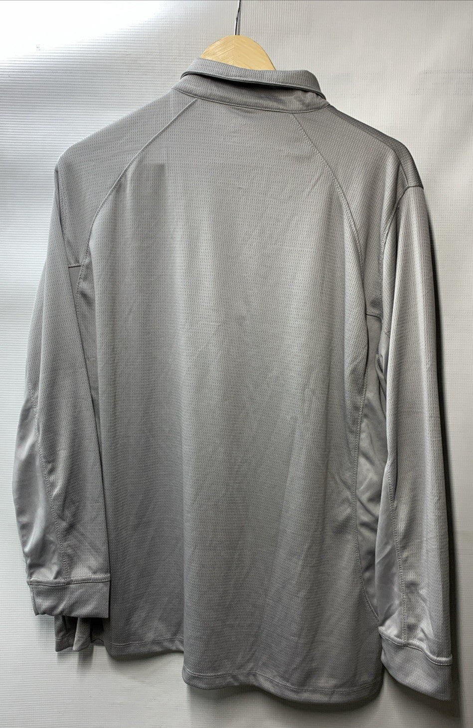 Womens Standard Collegiate Micro Mesh Performance 1/4 Zip Pullover Size 2XL 3406