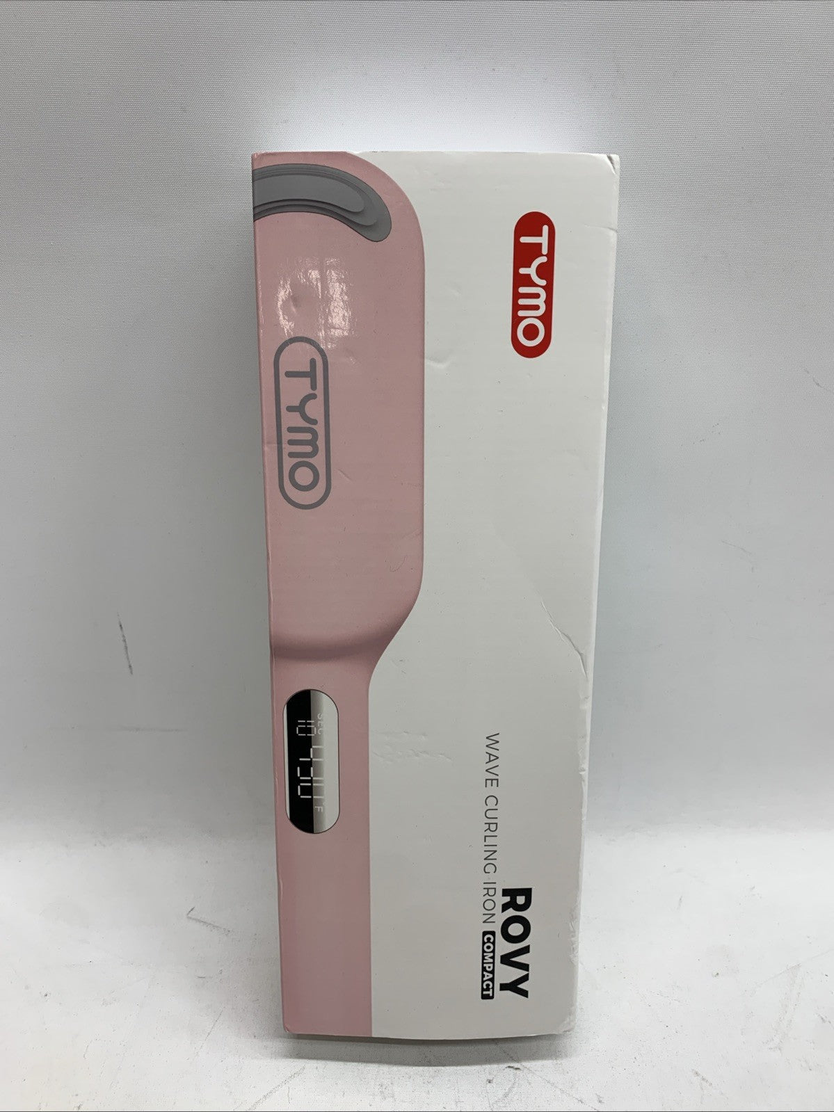 Curling Iron Hair Crimper Waver TYMO ROVY Beach Waves Curling Wand, Ionic Pink