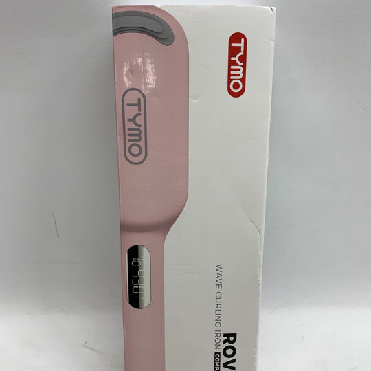 Curling Iron Hair Crimper Waver TYMO ROVY Beach Waves Curling Wand, Ionic Pink