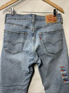 Levi's 541 Jeans Slim Fit Straight Leg Long Pants Athletic Taper w/Pockets 30x32