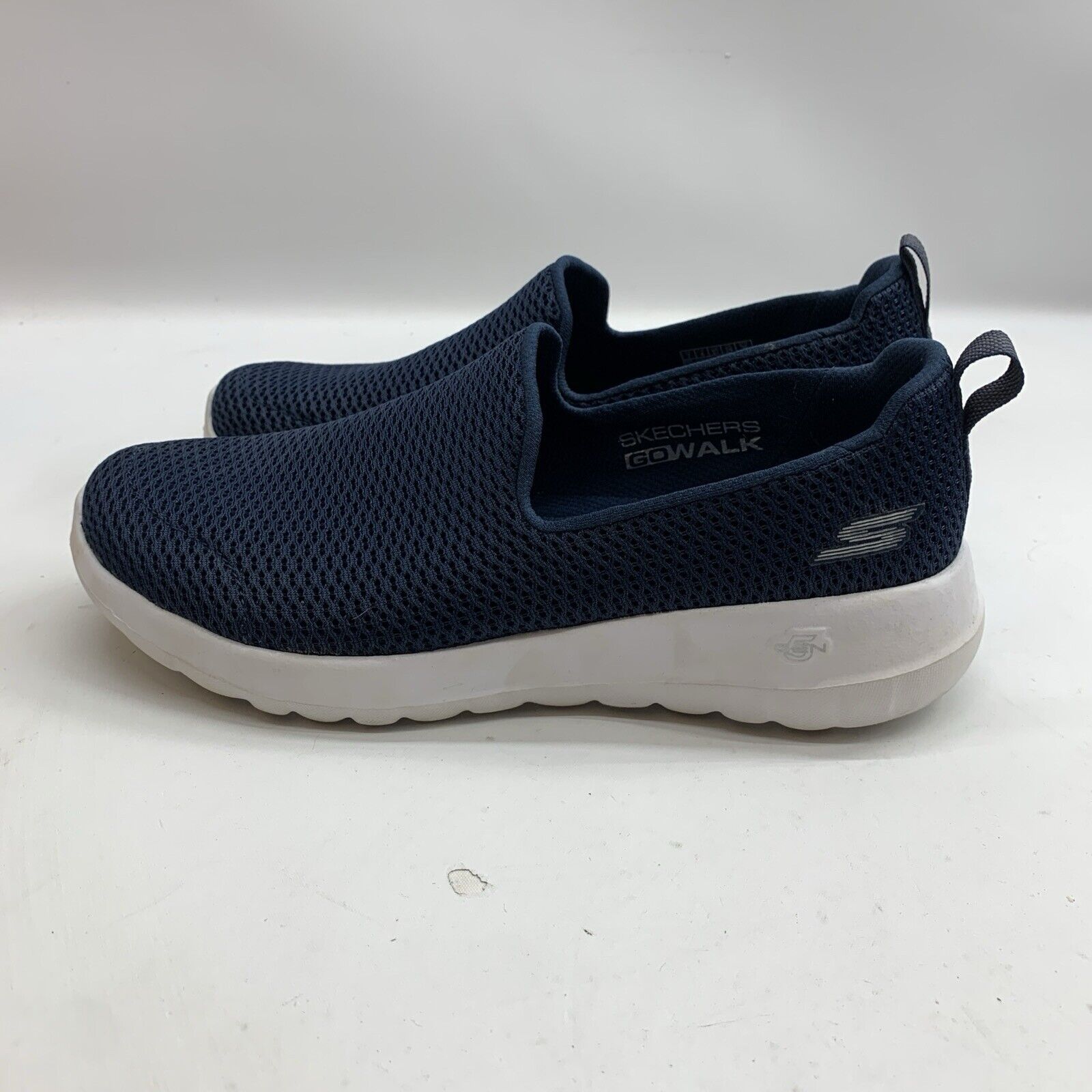 Skechers Performance Men's Go Walk  Max Slip-On Sneaker Shoes Navy Blue Size 7