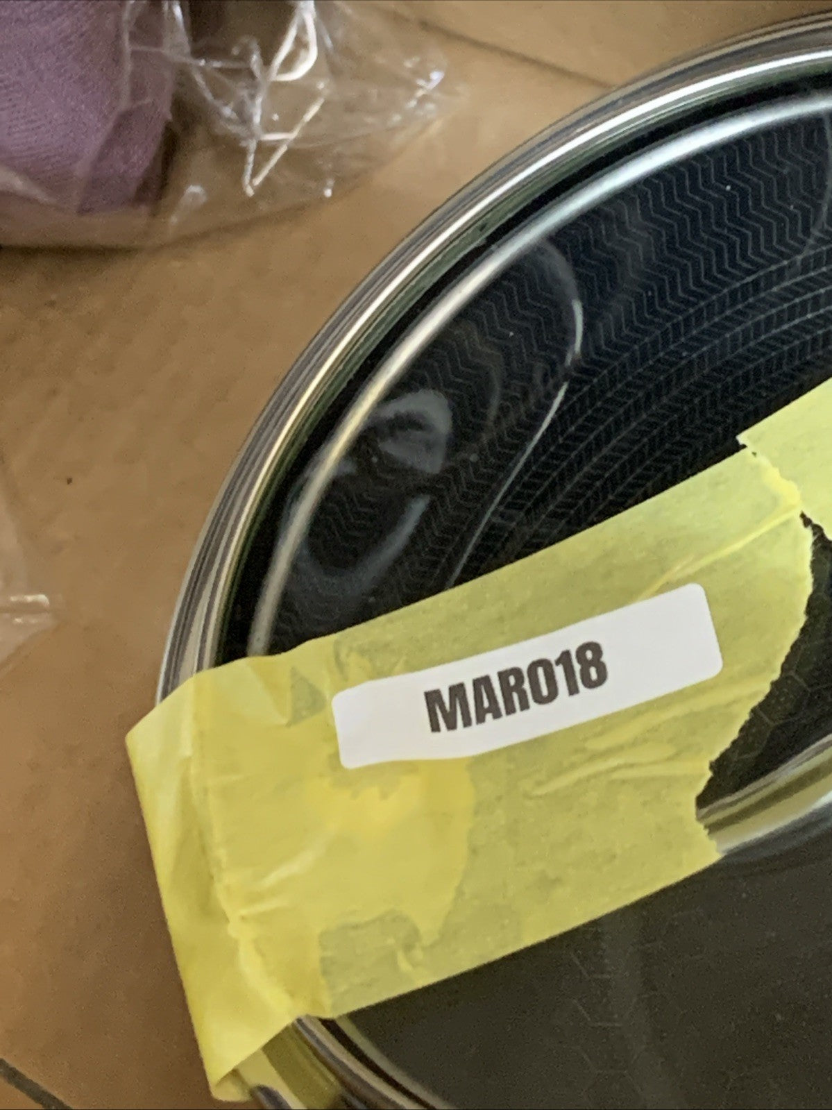 Hexclad 1QT Stainless Steel Cooking Saucepan with Tempered Glass Cover Lid USED