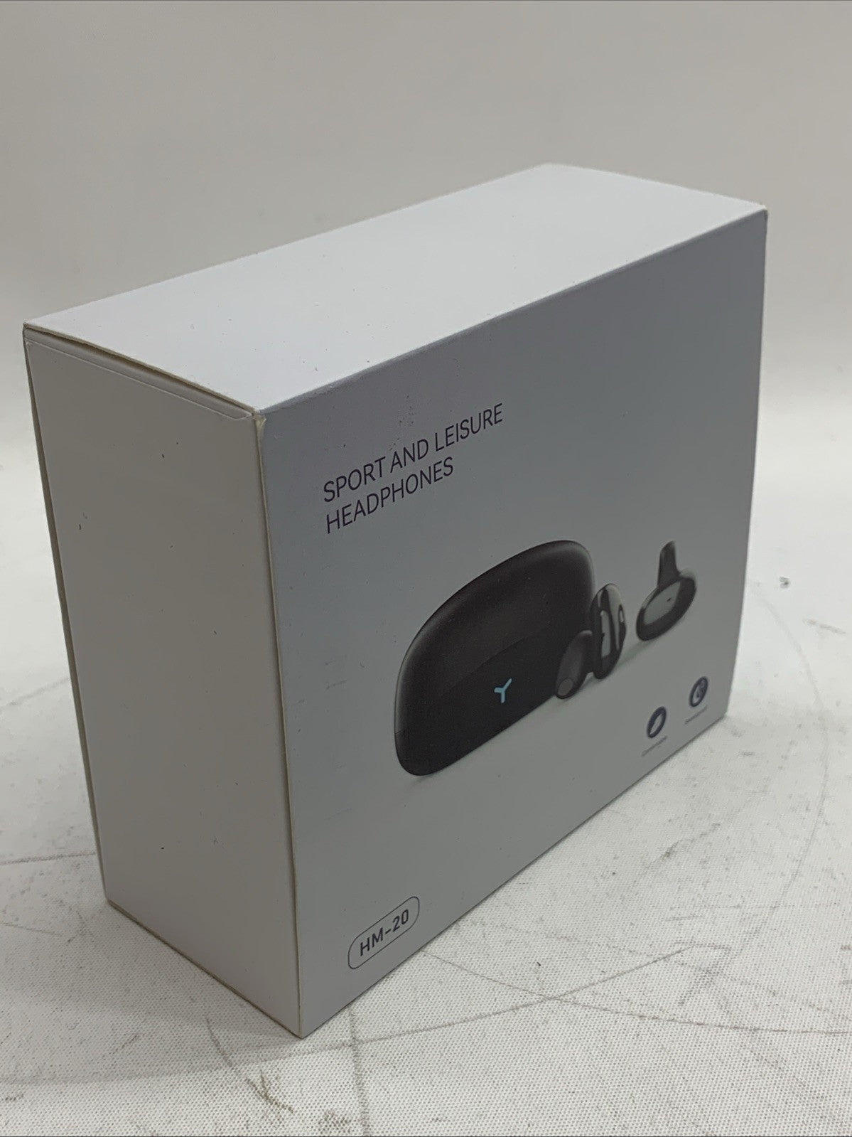 Sport And Leisure Headphones HM-20 Talk Time 8H, Play Time 12H Earphone Black