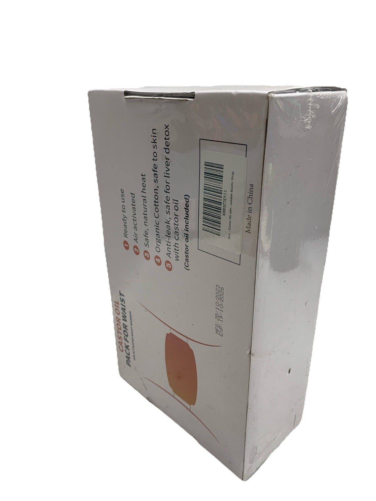 Castor Oil 5Pack For Wais Air Rajosee Activated Wais Warmer Anti-leak Natural He