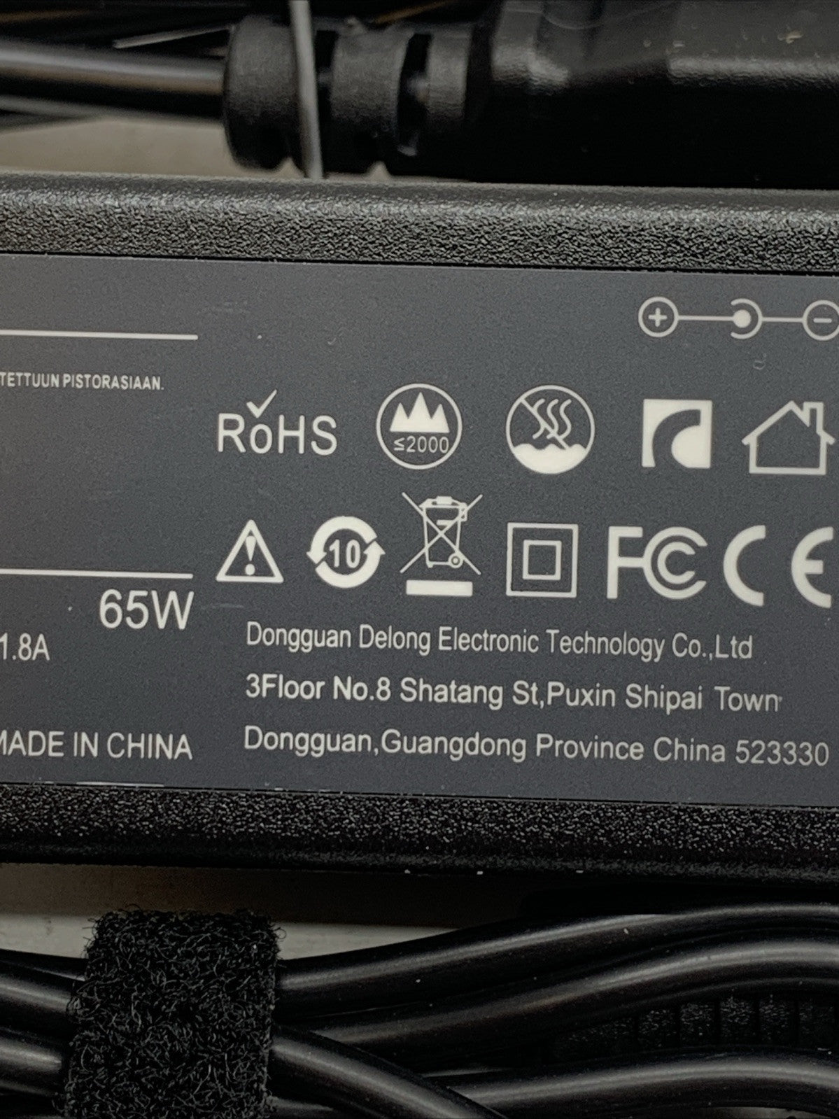 65W 20V 3.25A AC Adapter Charger for Lenovo Ideapad G560 G580 Y410P Y500 B560 B