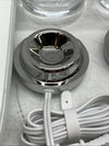 Philips Sonicare DiamondClean Travel Charging Case, Silver Base And Cups 2 Pack