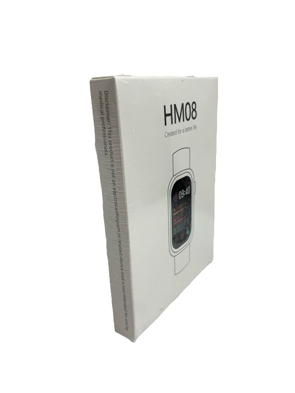 FITVII Fitness Tracker with 24/7 Heart Rate & Blood Pressure HM08 Monitor-Black