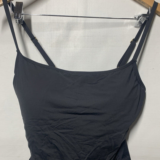 La Blanca Women's One Piece Swimsuit Island Goddess Shirred Side Bathing Size 14