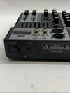 Professional Audio Mixer, 4 Channel Audio Interface Sound Board Mixing Consol