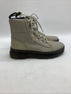 Dr. Martens Combs W Warmed Stone Extra Tough Lace Up Combat Boot Women's Size 8