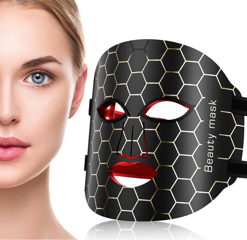 CozyZen Red Light Therapy Mask for Face, Wireless LED Face Mask Light Therapy