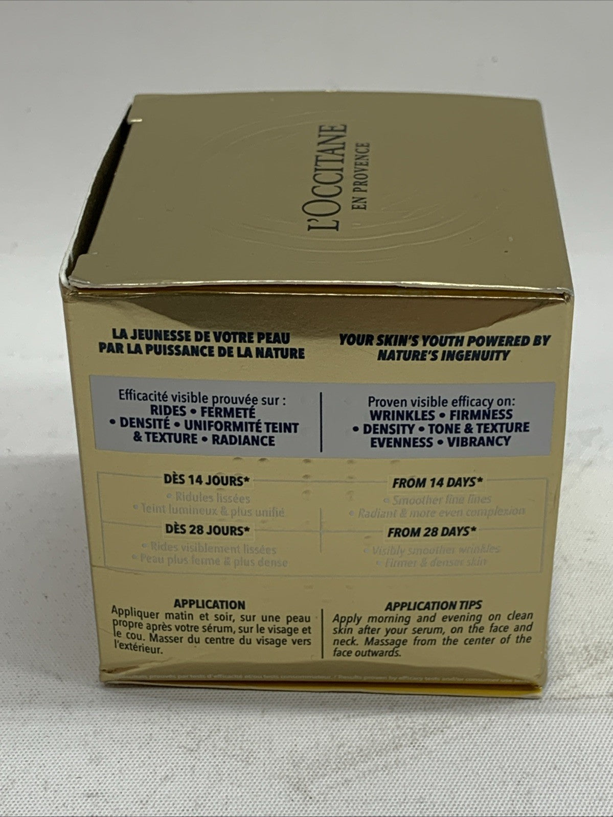 L'Occitane Immortelle Divine Cream 1.7 fl oz/50ml Facial Moisturizer Youth Cream