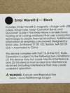 Embr E100 Wave 2 Black Thermal Wristband Rechargeable Bracelet Night Sweats