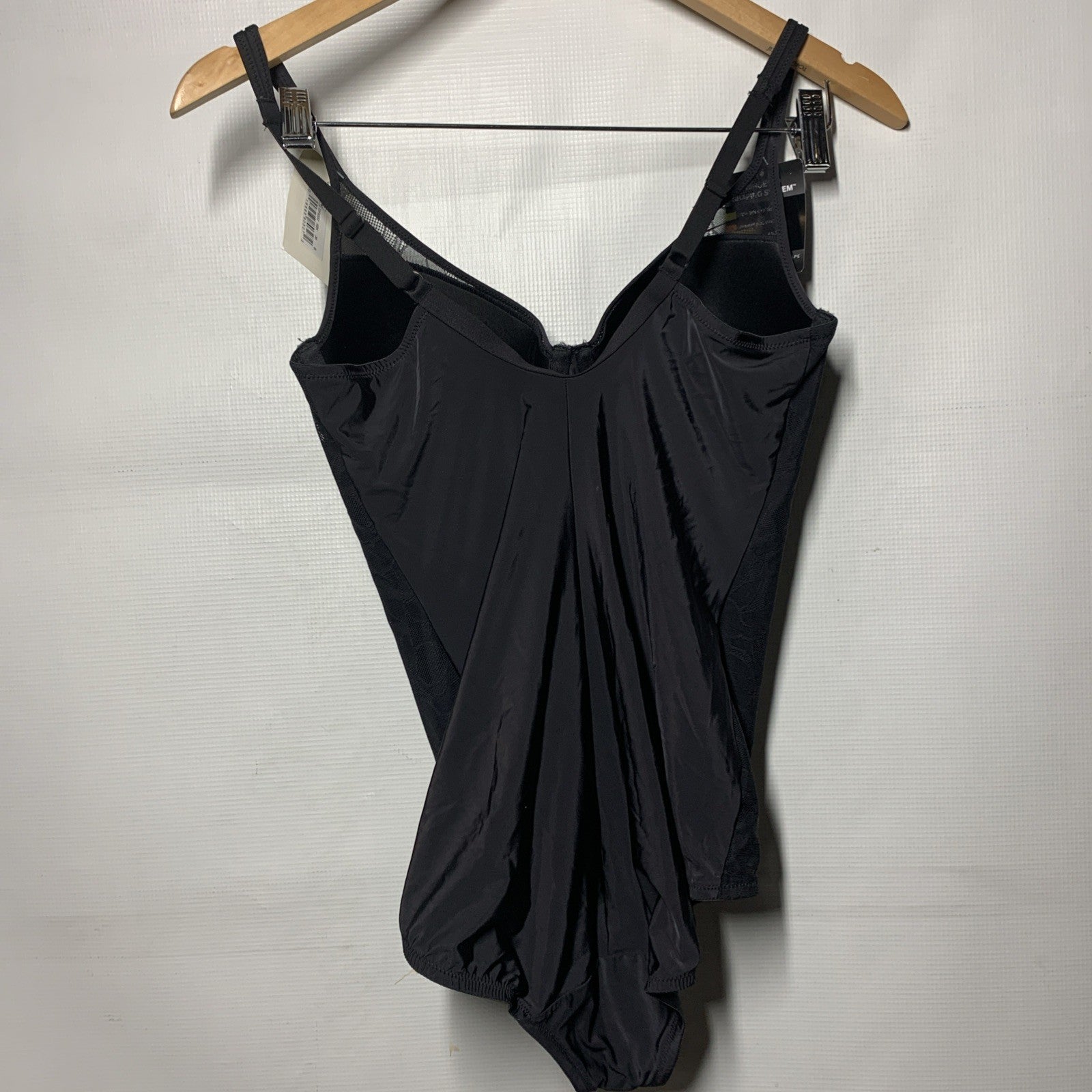 Bali womens Ultra Light Briefer Fajas DF6552 Shapewear Bodysuit, Black Size 36B
