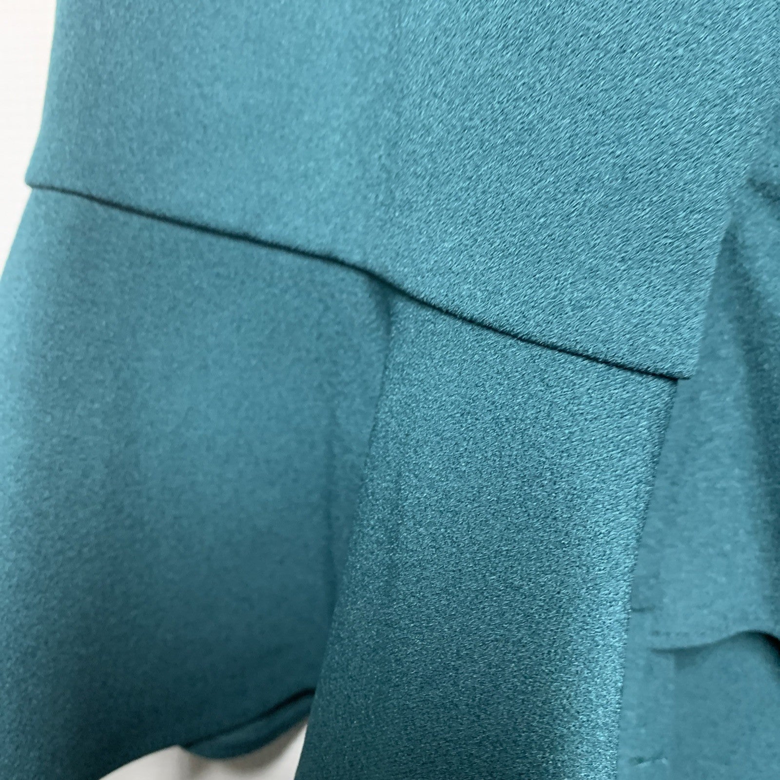 Adrianna Papell 3/4 Sleeve Bell Sleeve Tie Waist Straight Leg Jumpsuit Size 14