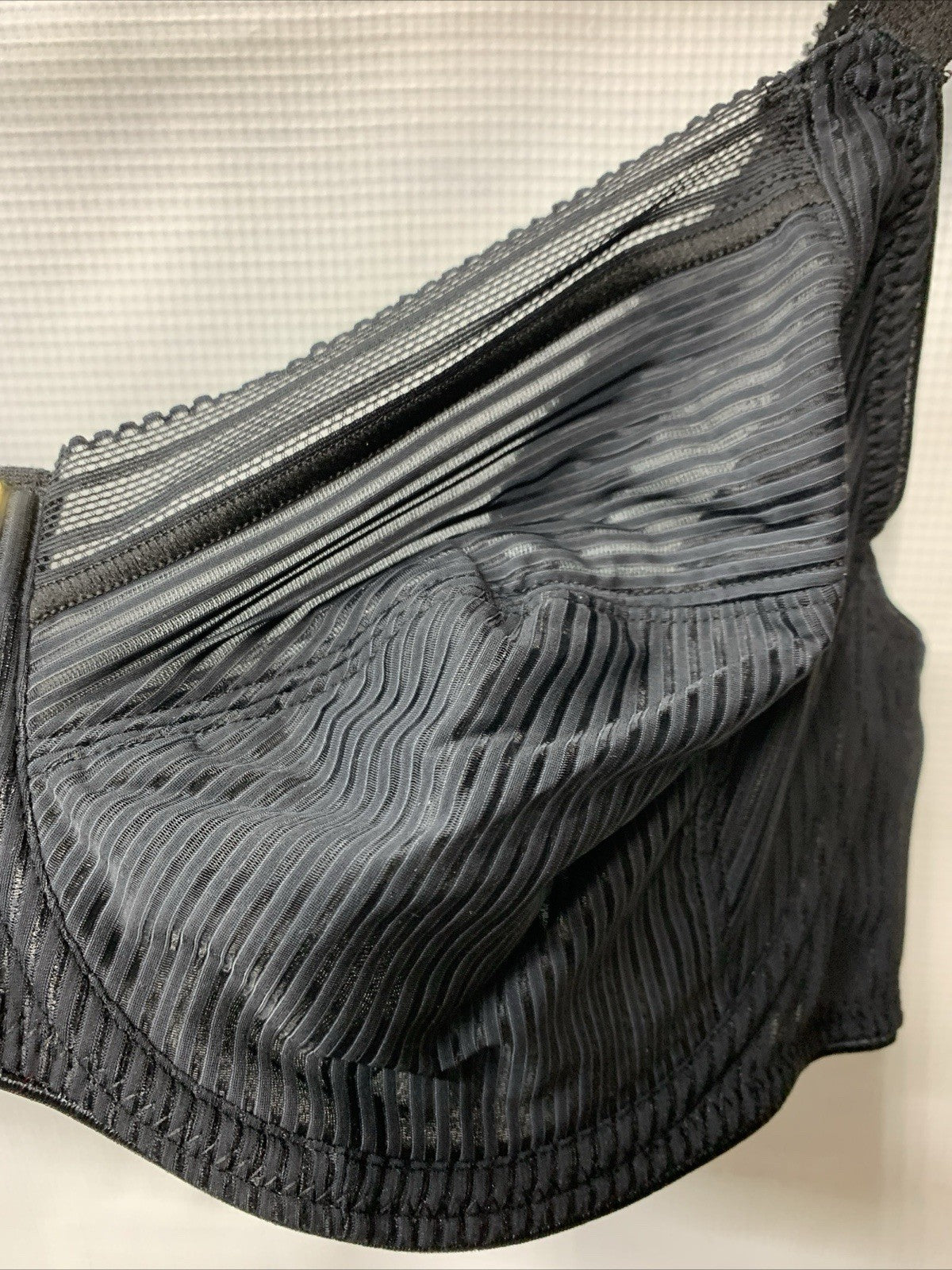 Fantasie 3091 Fusion Full Cup Side Support Unlined Underwire Bra Black 38DD