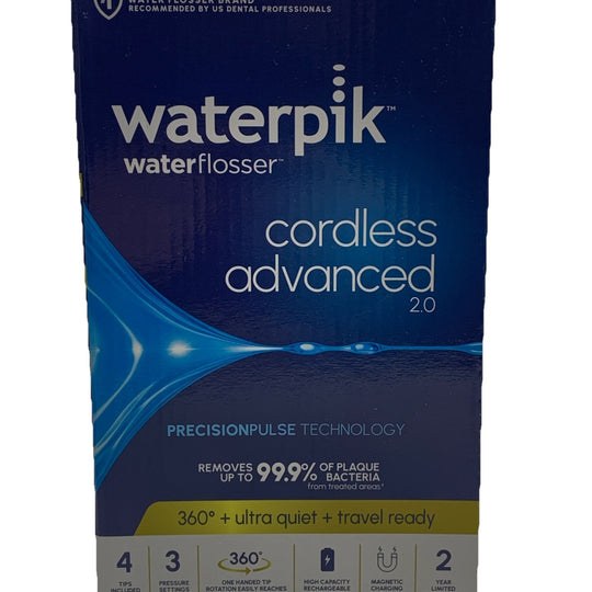 Waterpik Cordless Advanced 2.0 Water Flosser WP-582CD For Teeth, Gums, Braces
