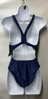 Speedo Swimsuit One Piece ProLT Womens Solid Adult Team Navy Swimwear Size 12/38