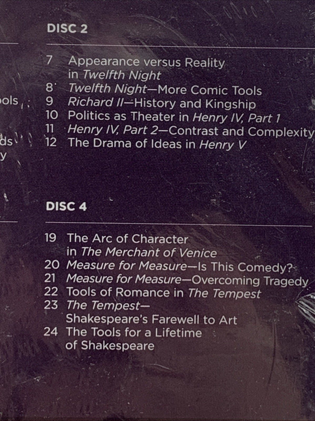 The Great Courses: How to Read and Understand Shakespeare DVD and Guidebook