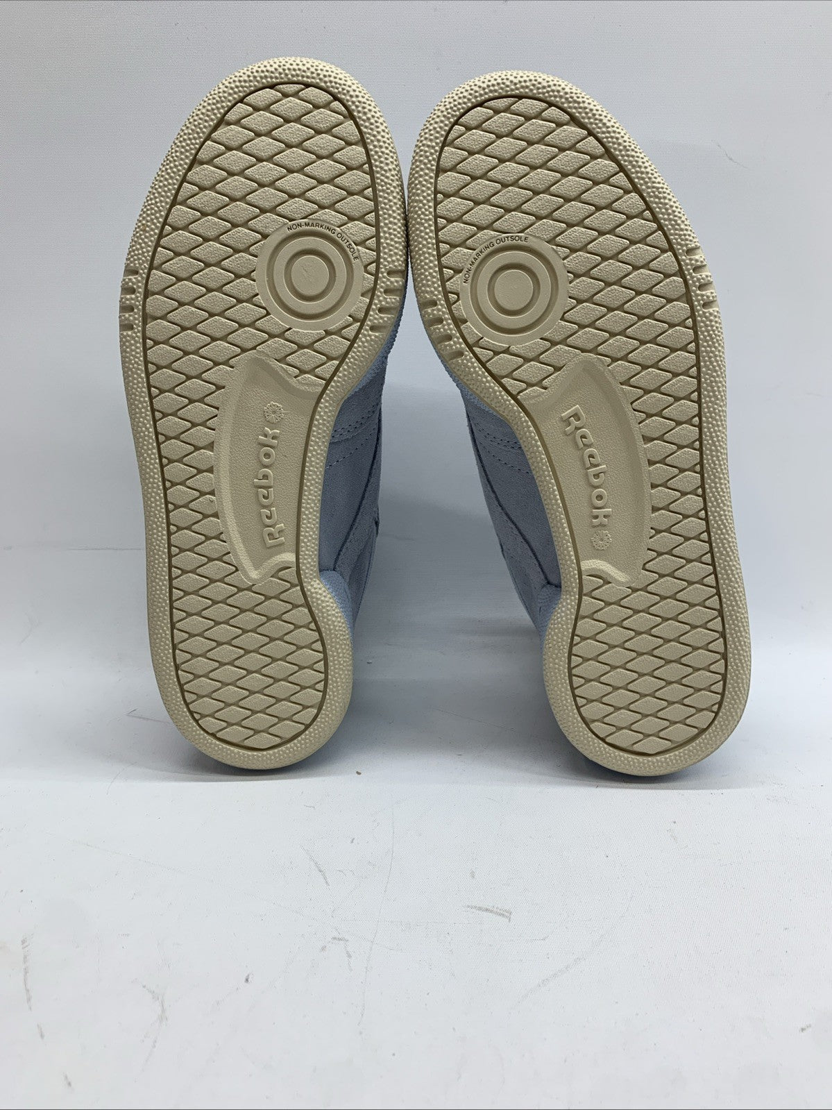 Reebok Men's Club C 85 Suede Pale Blue Sole 100074166 Men's Size 5 Lace-up Shoes