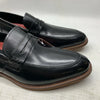 Stacy Adams Marlowe 25550 Shoes Men 12W Black Moc Toe Loafers Leather Slip On