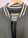 Levi's Men's Softshell Varsity Bomber Jacket Green Large LM3OP700 Long Sleeve